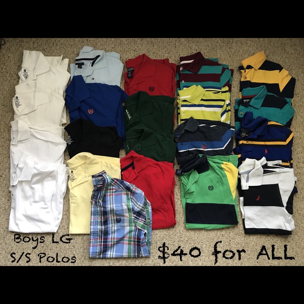 Boys S/S Polos